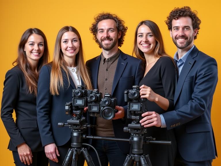 L'équipe de photographes passionnés de LumiVerre Studios à Lyon